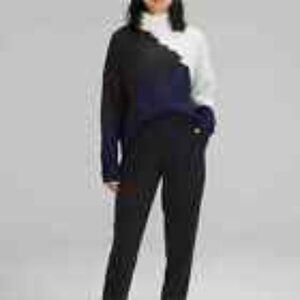 Lululemon NWT Ombre Knit Textured Turtleneck Sweater Sz 4